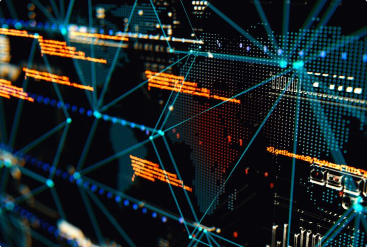 A data analytics dashboard