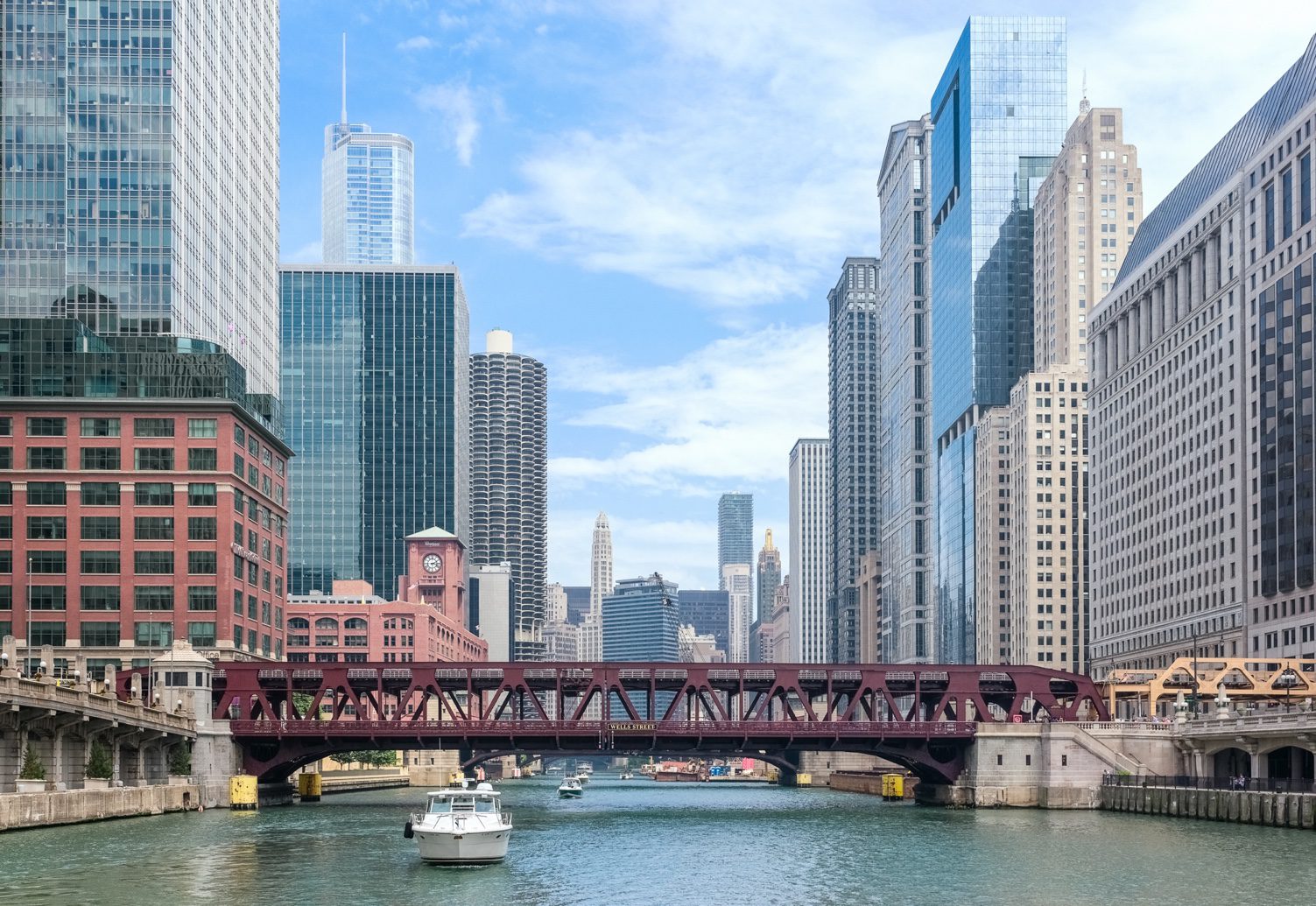 View of the Chicago River