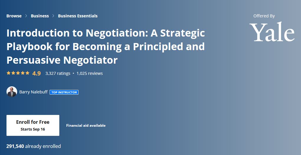 Introduction to Negotiation