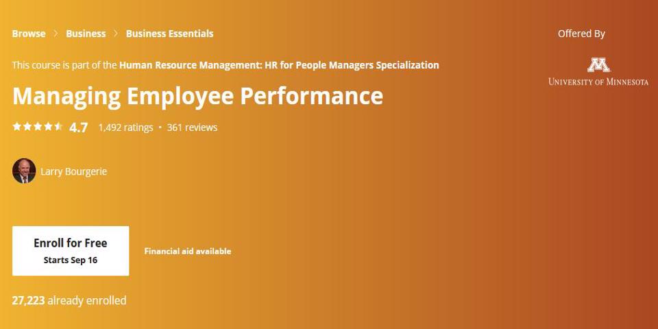 Managing Employee Performance 
