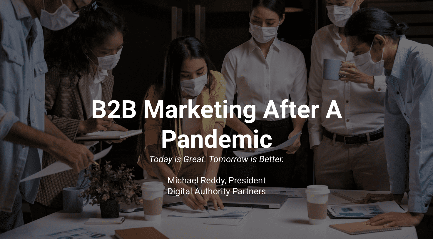B2B Marketing After a Pandemic