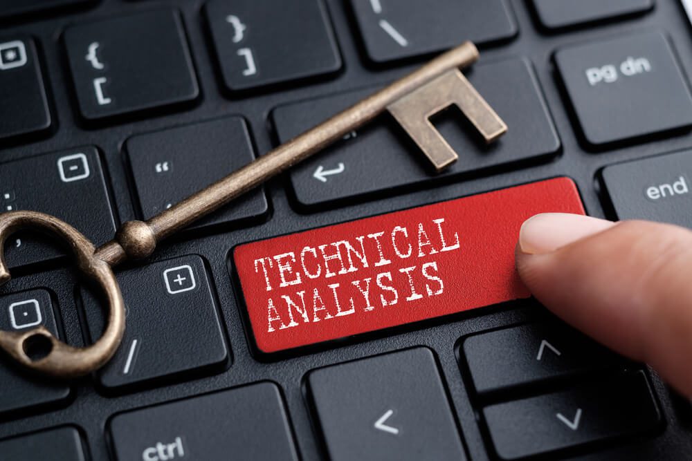 Technical SEO Audit - Closed up finger on keyboard with word TECHNICAL ANALYSIS