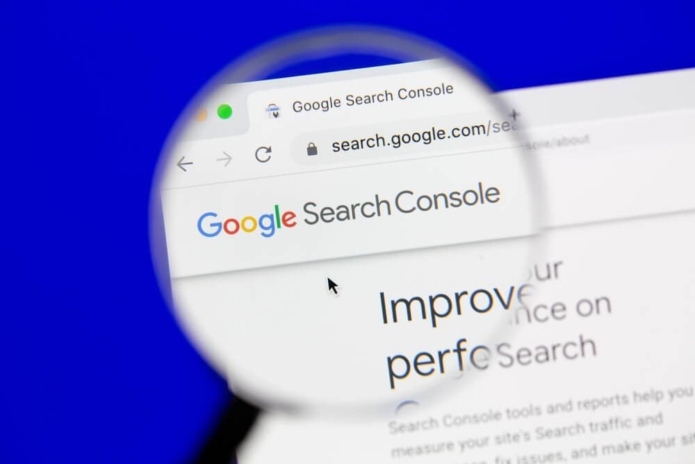 google search console_Ostersund, Sweden - October 27, 2020 Google Search Console website. Google Search Console is a web service by Google which allows webmasters to check status and optimize their websites