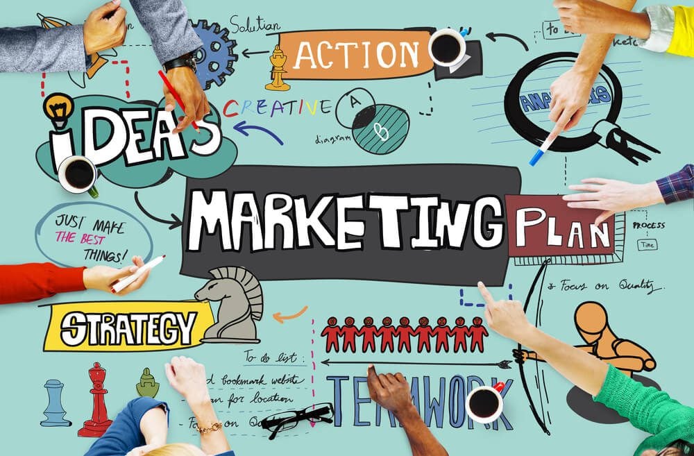 marketing ideas_Marketing Commercial Advertising Plan Concept