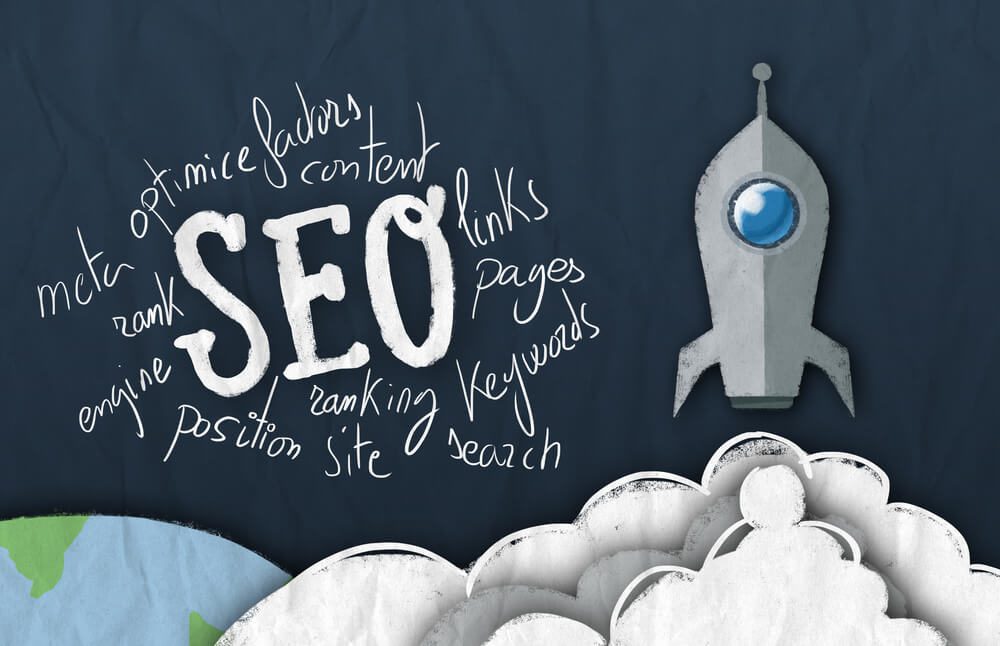 on and off site seo_SEO factors.Rocket taking off