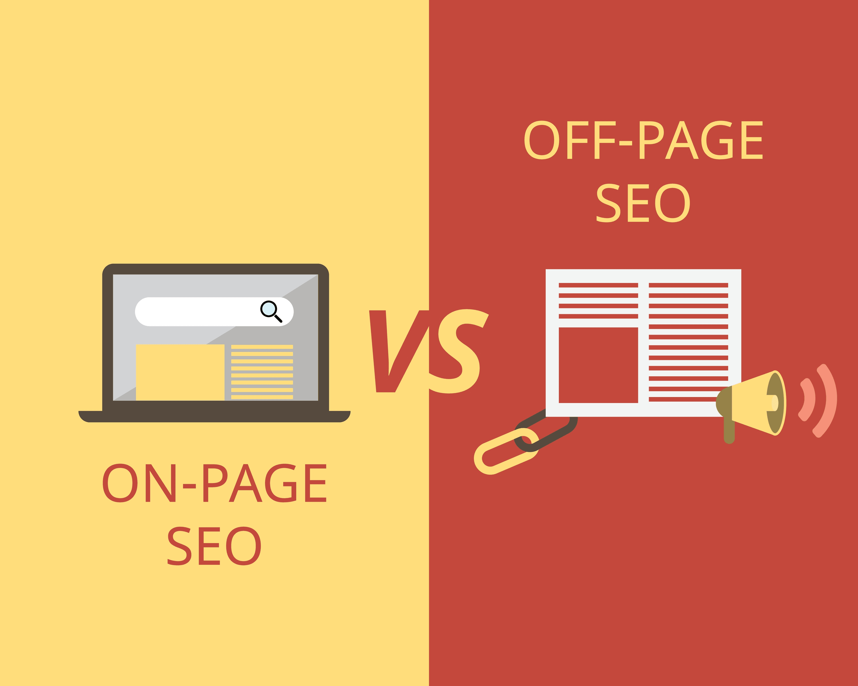 seo on and off page_on-page SEO compare to off-page SEO to help in search engine optimization