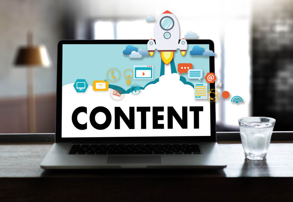 content_content marketing Content Data Blogging Media Publication Information Vision Concept