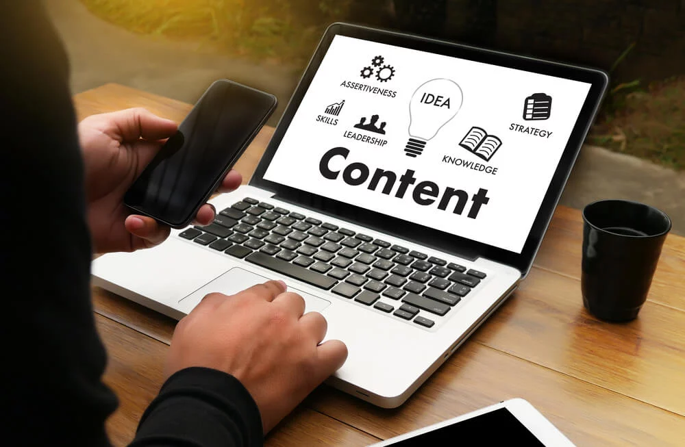 seo content_content marketing Content Data Blogging Media Publication Information Vision Concept