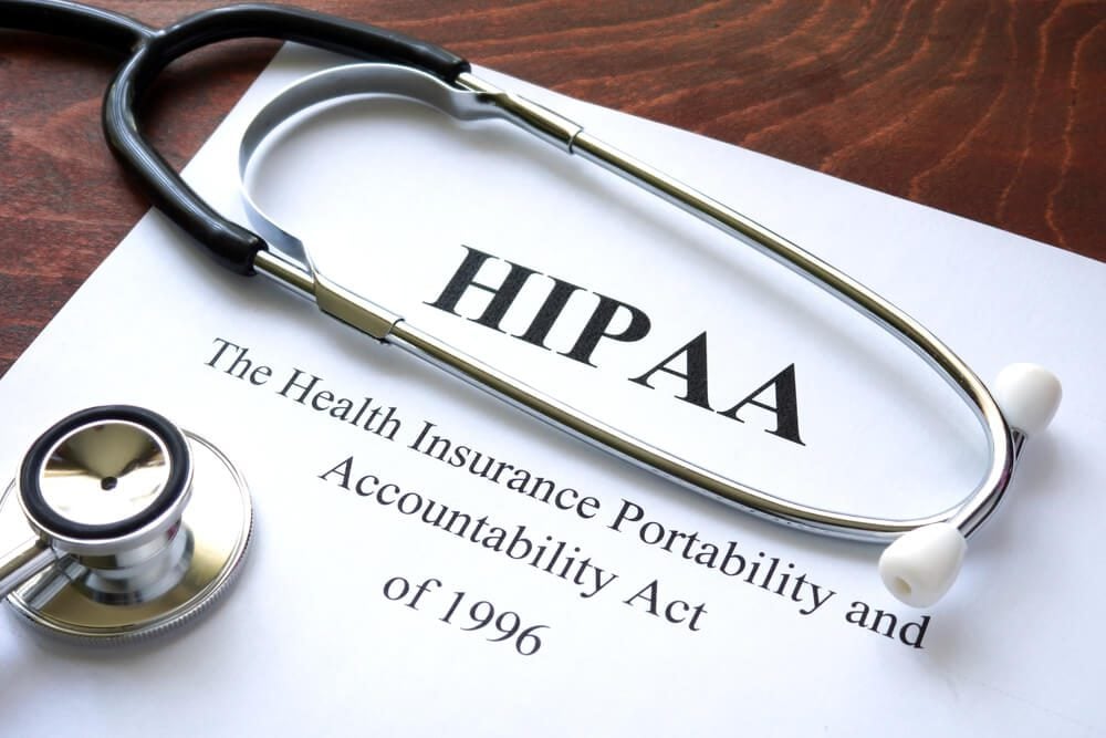 HIPAA_Health Insurance Portability and accountability act HIPAA and stethoscope.