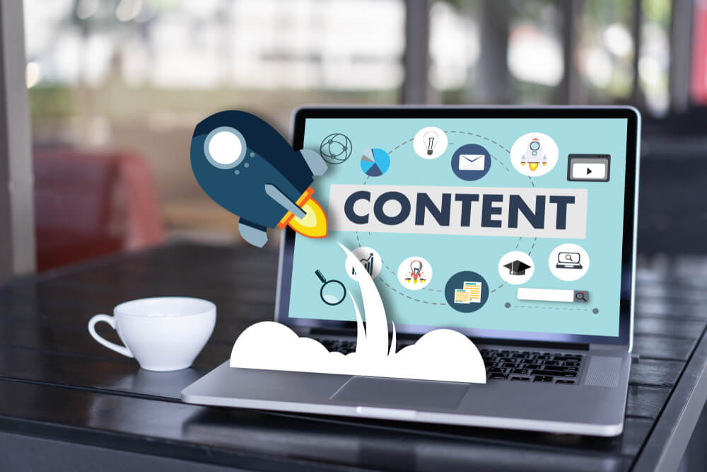 seo content_content marketing Content Data Blogging Media Publication Information Vision Concept