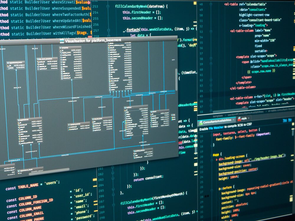 schema markup_Back-end project architecture development. Markup, database diagram