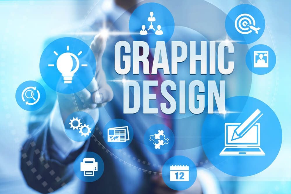 graphic design_Graphic design service concept illustration
