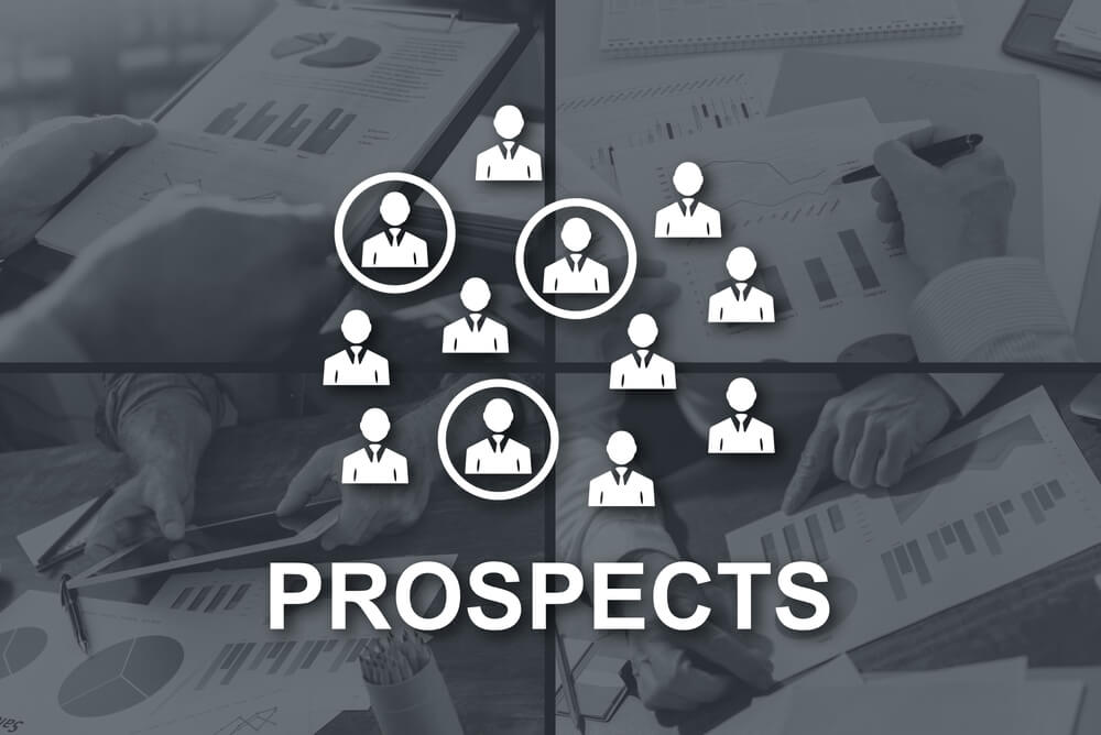 prospect_Prospects concept illustrated by pictures on background