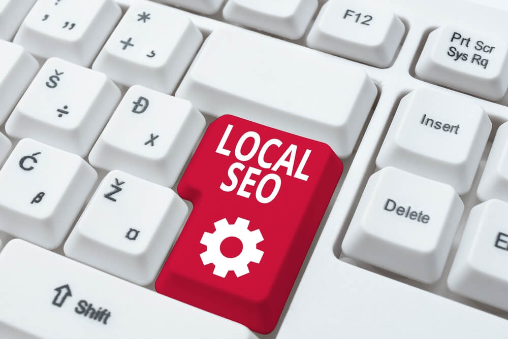 local seo_Text showing inspiration Local Seo. Word Written on helps businesses promote products and services to local customers Fixing Internet Problems Concept, Sending Error Report Online