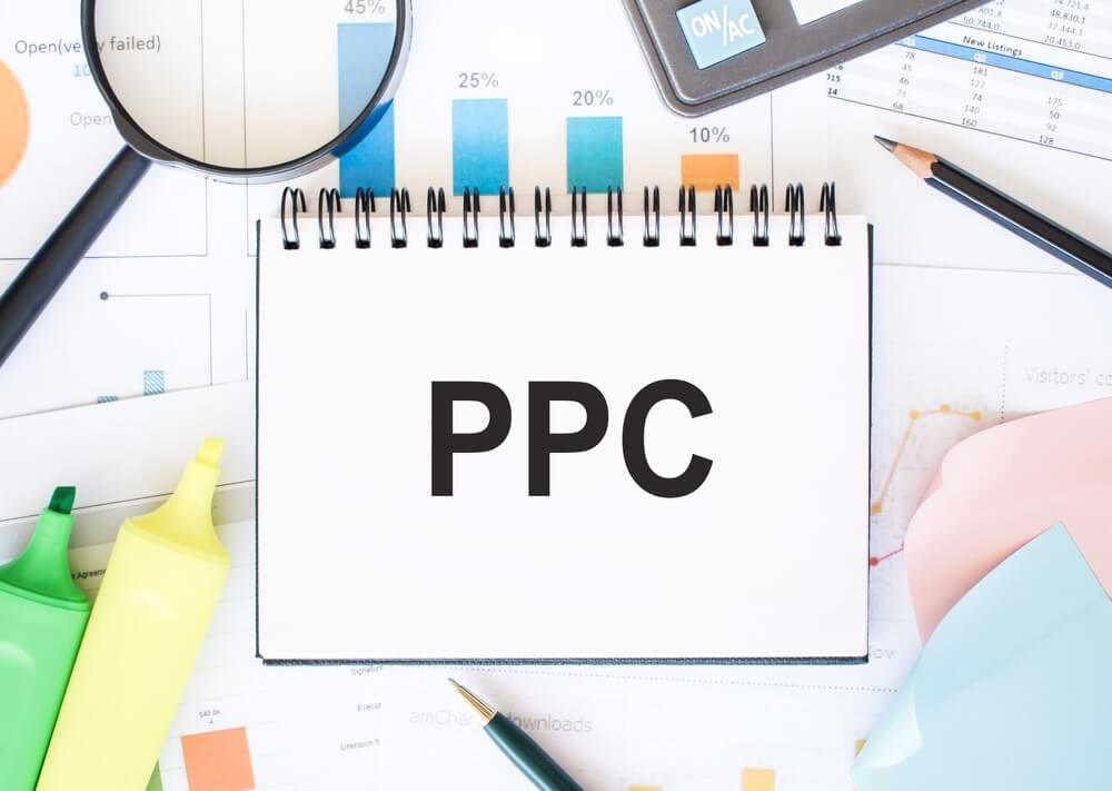 PPC_Handwriting text Ppc. Internet Concept payperclick way of using search engine advertising to generate clicks
