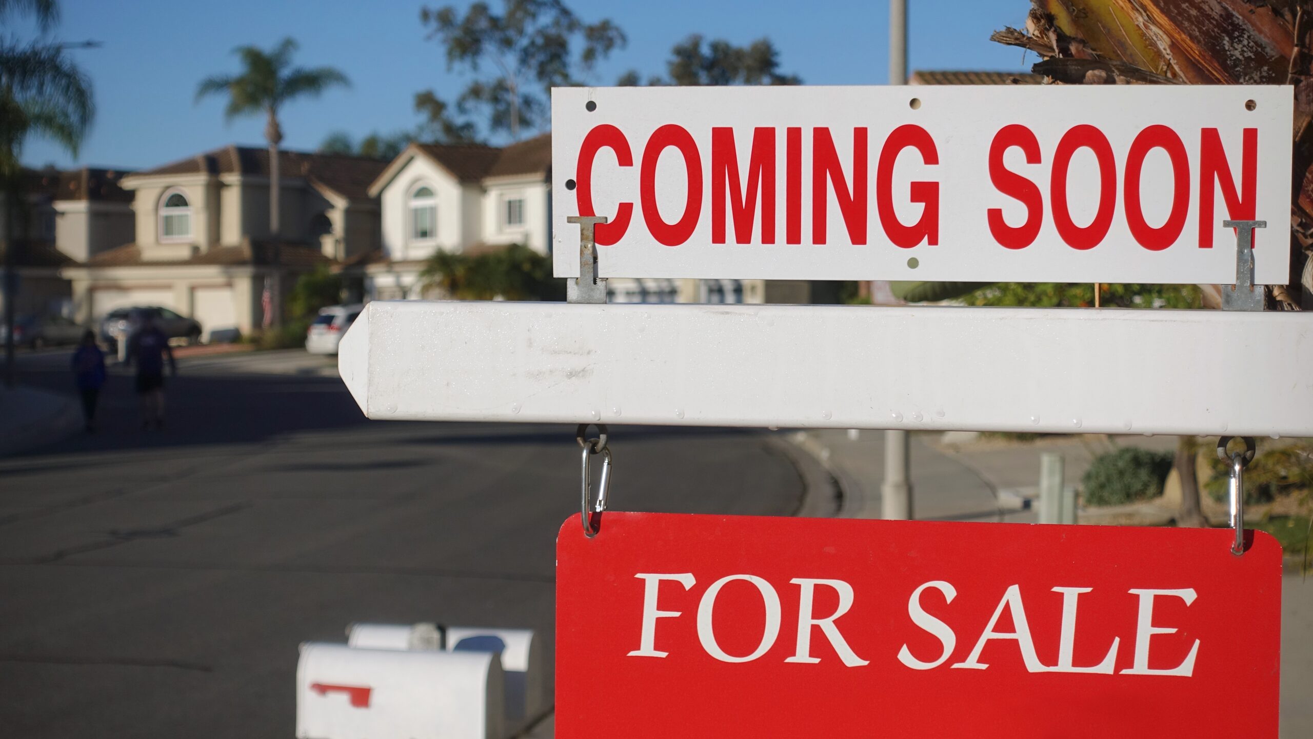 "Coming Soon - For Sale" real estate advertising in san diego