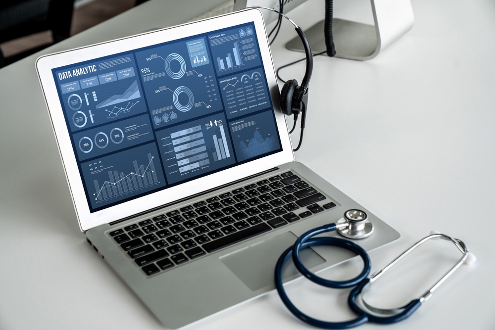 Business data dashboard provide business intelligence analytic for marketing strategy planning snugly with big data set to analyze customer demands and foreseeing business future