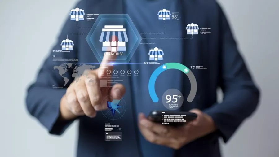 Global franchises drive business expansion through strategic location investment, leveraging technology, online platforms, and social marketing to increase store sales and worldwide property growth