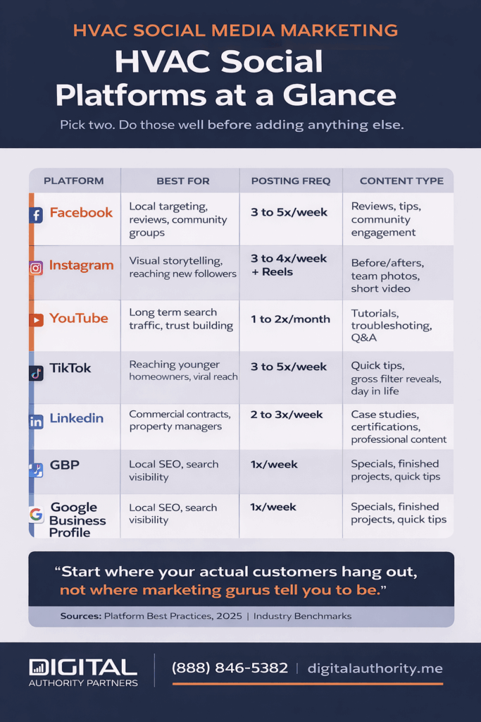 HVAC Social Media Marketing: 50+ Ideas That Actually Book Jobs