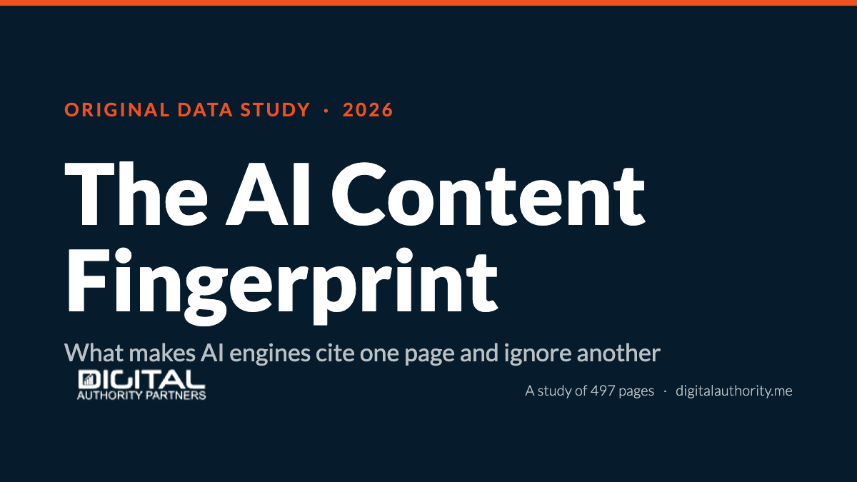 AI content optimization and what makes AI engines cite one page over another