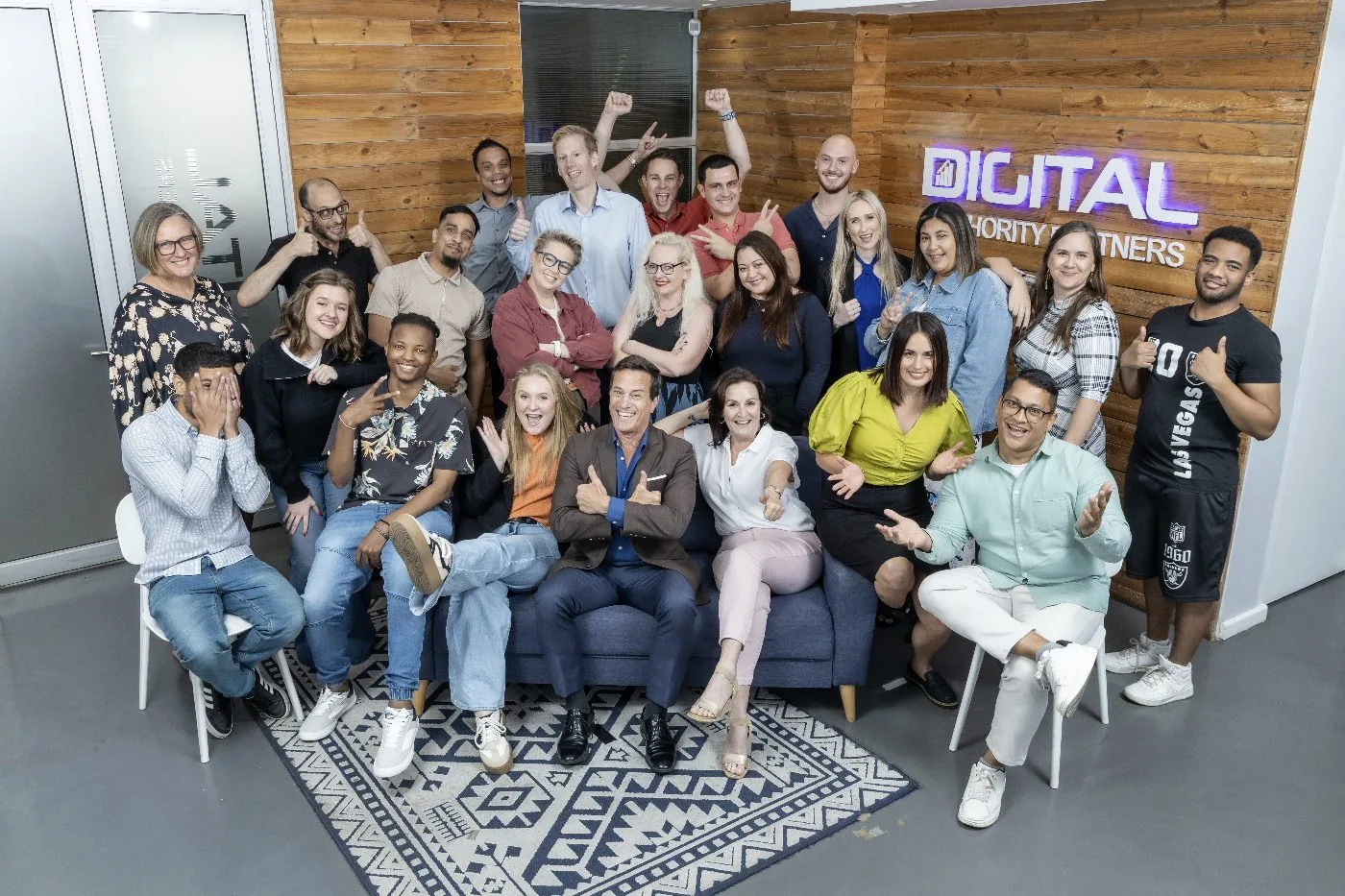 The full team