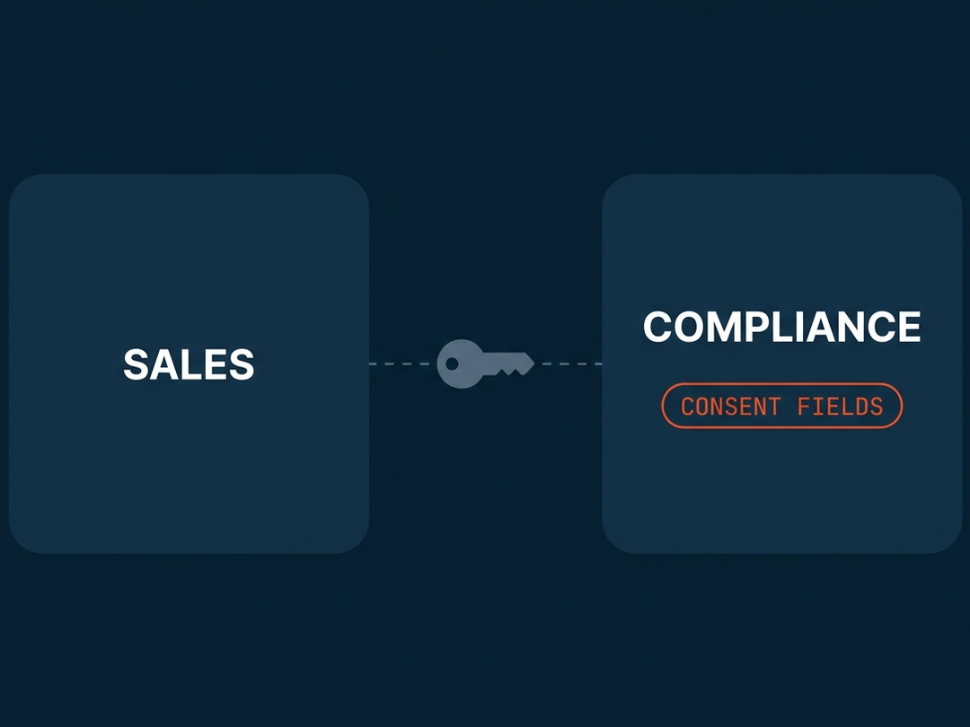 FRT consent fields governed by compliance, with rules set for third-party data